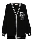 Elisabetta Franchi Kids cardigan con logo