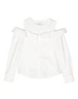 Fendi Kids camicia in popeline