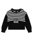 Givenchy Kids maglione a righe