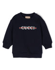 Gucci Kids felpa con logo