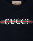 Gucci Kids felpa con logo