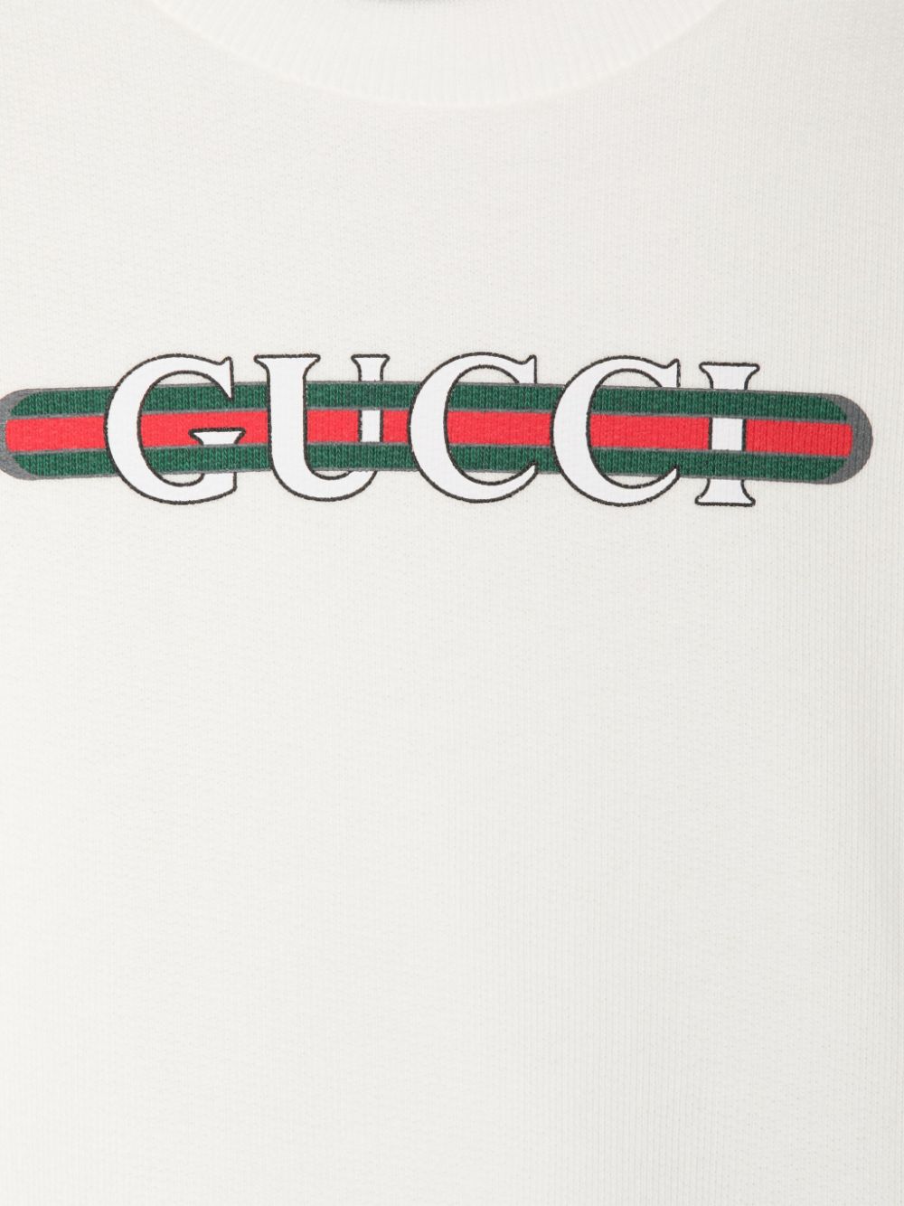 Gucci Kids felpa con logo