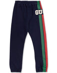 Gucci Kids pantaloni in felpa