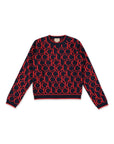 Gucci Kids maglione in jacquard