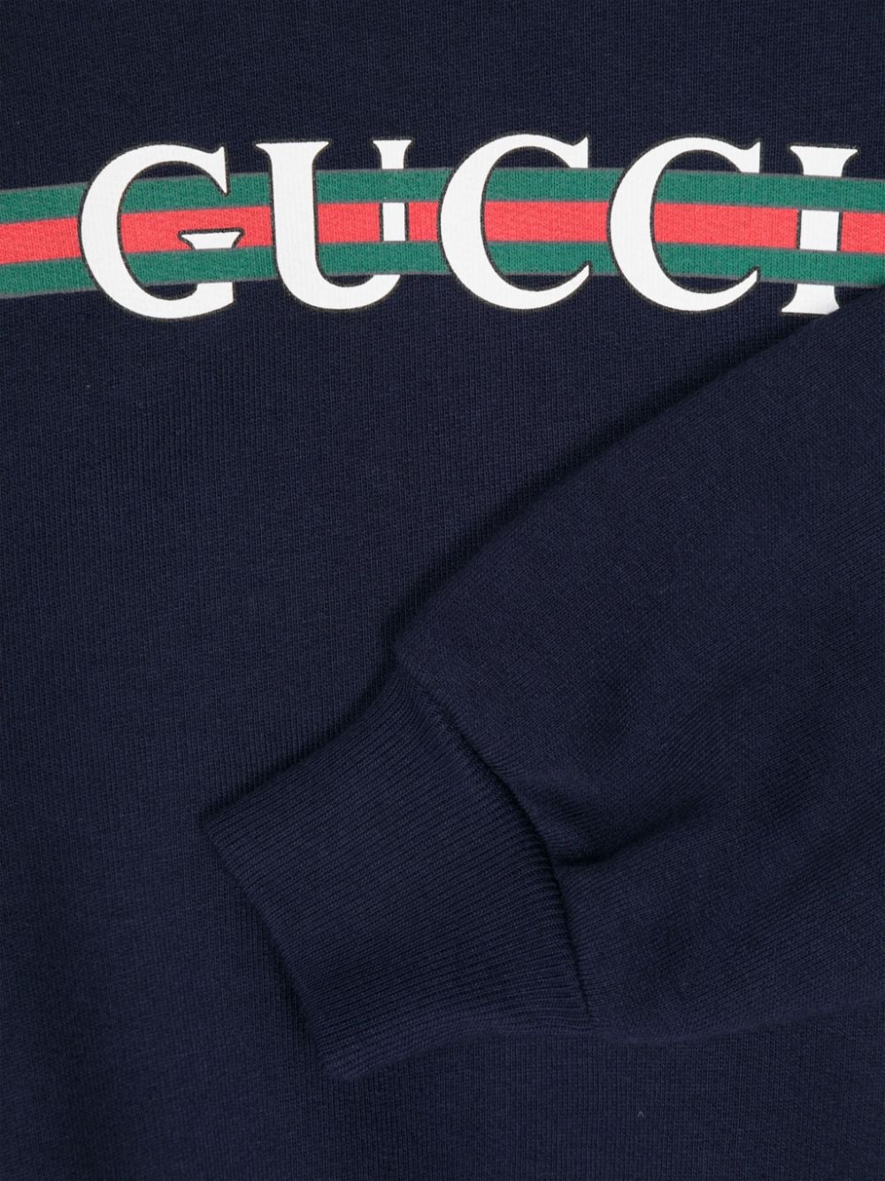 Gucci Kids felpa con stampa