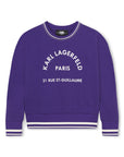 Karl Lagerfeld Kids sweatshirt with print