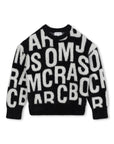 Marc Jacobs Kids maglione logato