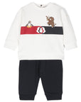 Moncler Enfant completo in felpa