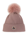 Moncler Enfant hat with pom pom