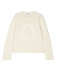 Moncler Enfant maglione con ricamo