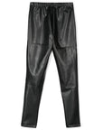 Monnalisa leggings in eco-leather