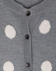 Monnalisa cardigan a pois