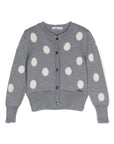 Monnalisa cardigan a pois