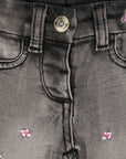 Monnalisa jeans with embroidery