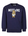 Moschino Kids felpa con stampa