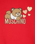 Moschino Kids felpa con stampa