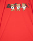 Moschino Kids t-shirt a maniche lunghe