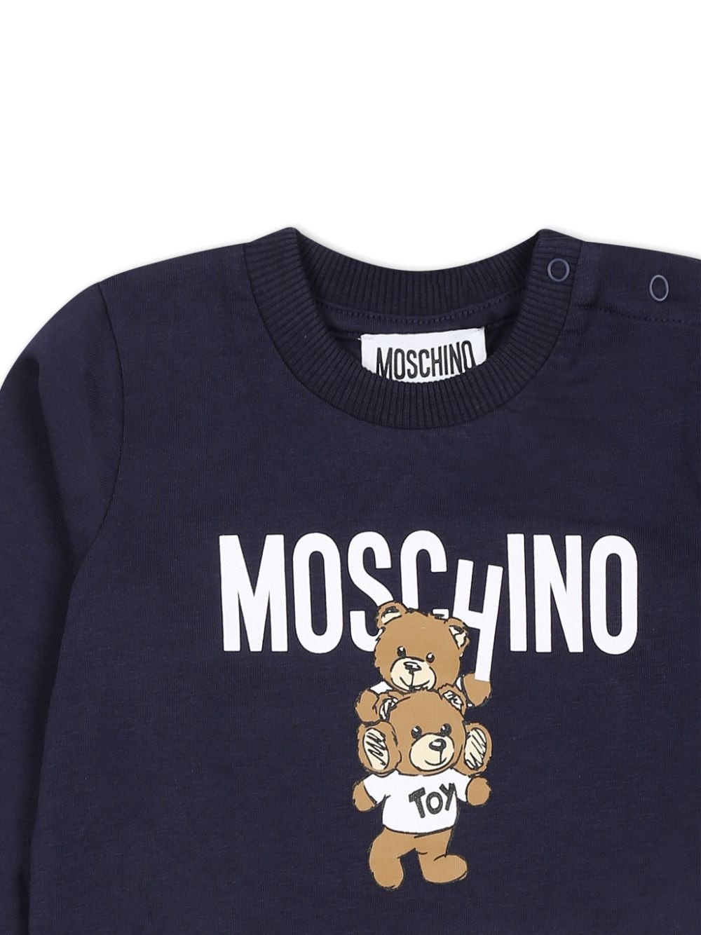 Moschino Kids t-shirt a maniche lunghe