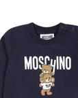 Moschino Kids t-shirt a maniche lunghe