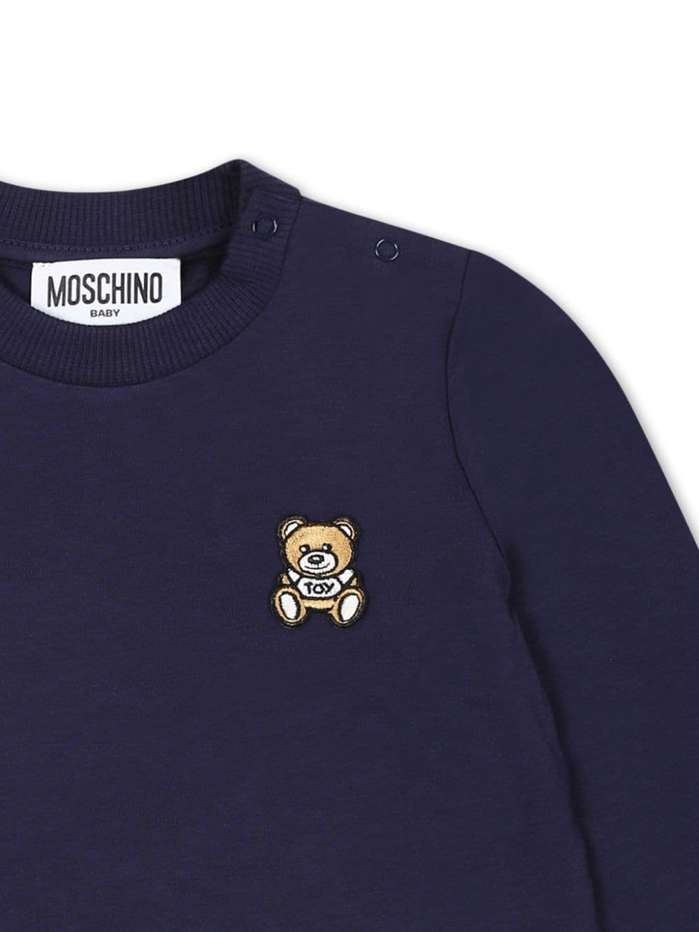 Moschino Kids t-shirt a maniche lunghe