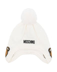 Moschino Kids cappello pompon