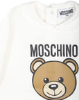 Moschino Kids onesie with Teddy