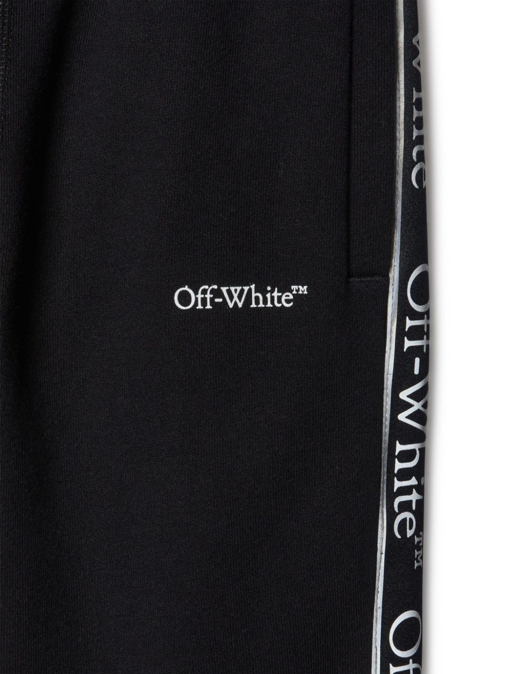 Off-White Kids pantaloni in felpa OBCH009F24FLE001 1001 OFF WHITE KIDS 