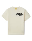 Off White Kids t-shirt con stampa