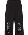 Off White Kids pantaloni a gamba larga