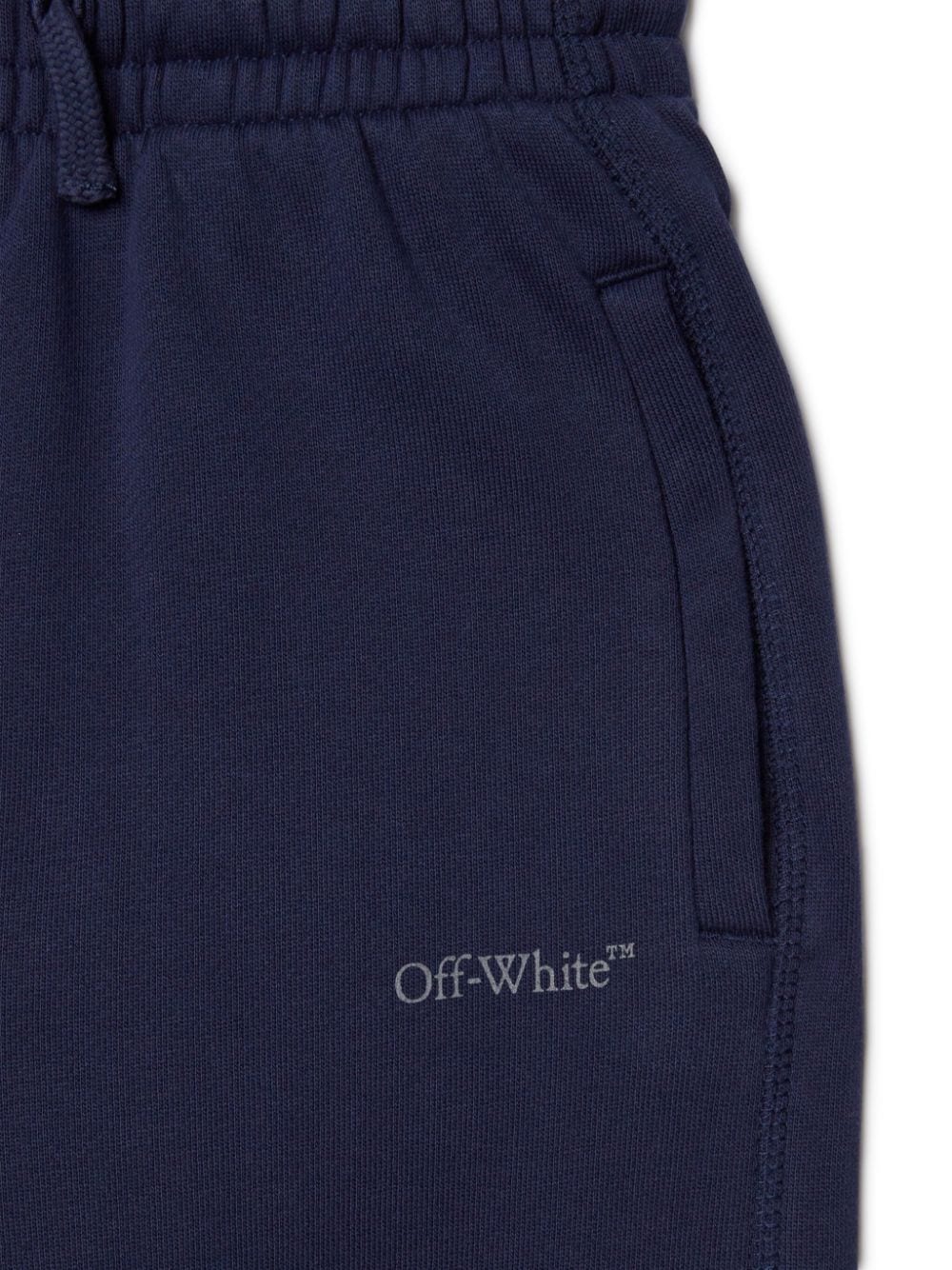 Off White Kids pantaloni in felpa