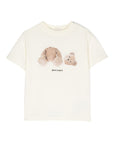 Palm Angels Kids t-shirt con orsetto