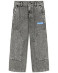 Palm Angels Kids jeans largo