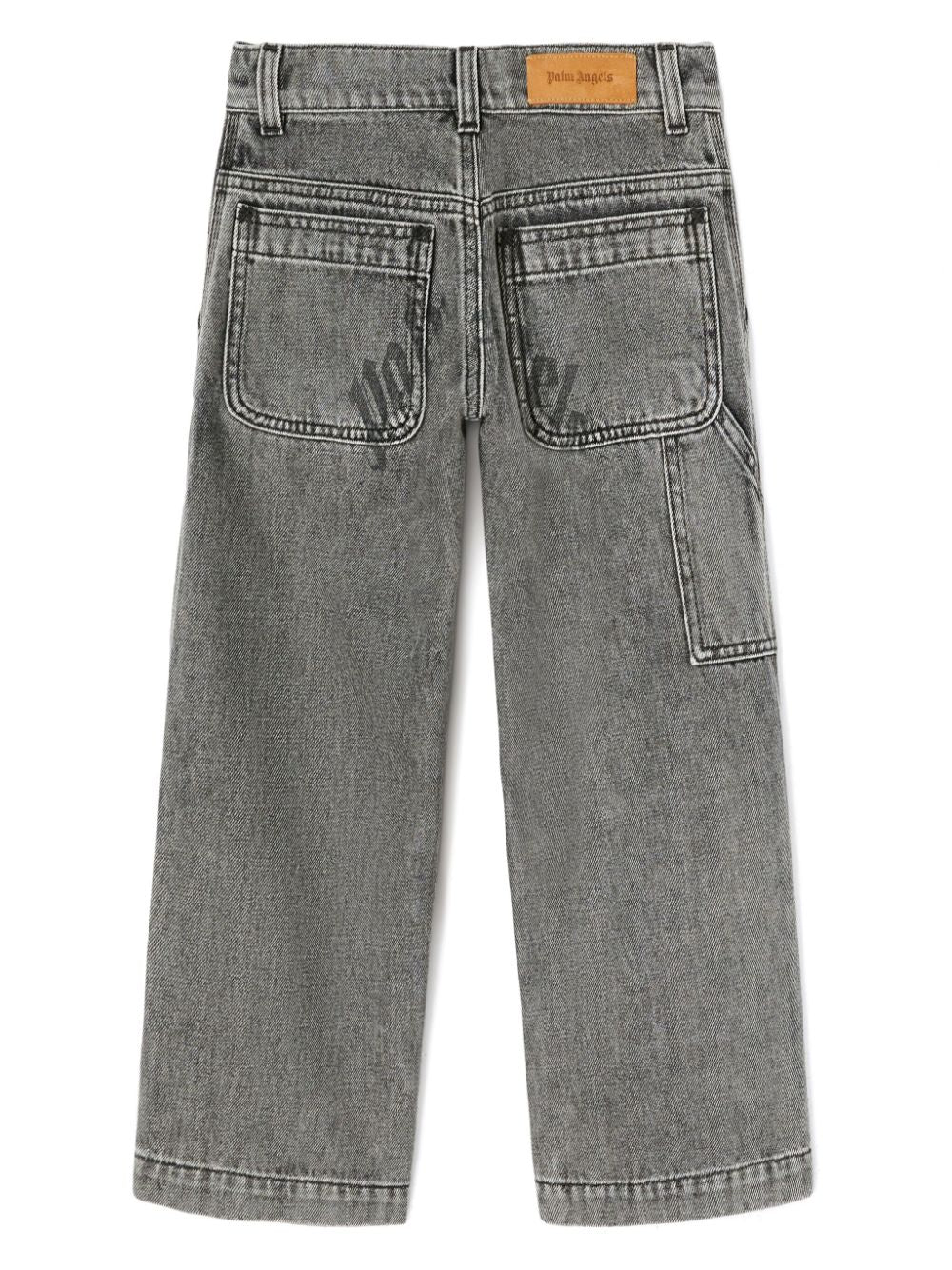 Palm Angels Kids jeans largo