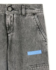 Palm Angels Kids jeans largo