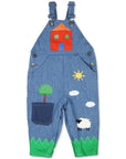 Stella Mccartney Kids salopette in denim