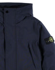 Stone Island Junior parka con cappuccio