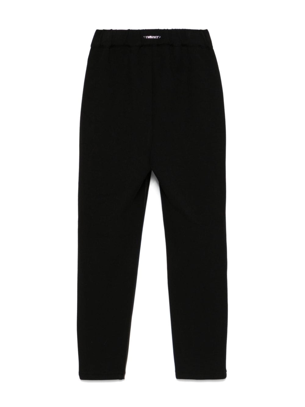 Twinset Kids pantaloni in ecopelle