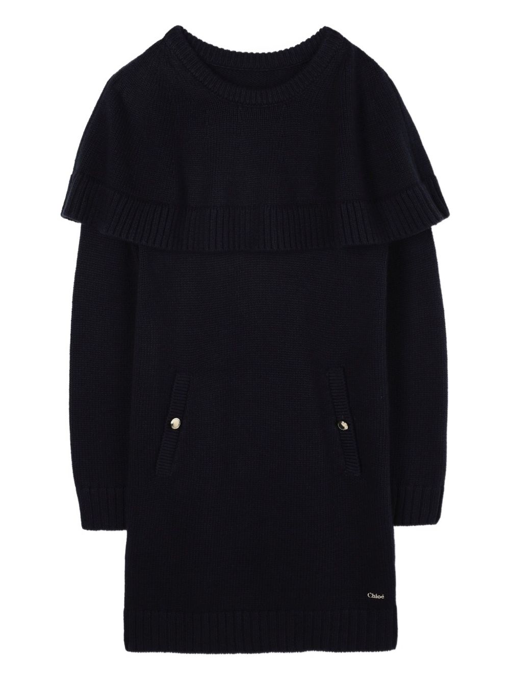 Chloé Kids abito in maglia C20622 859 CHLOE KIDS 