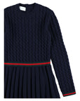 Abito per bambina Gucci Kids in maglia 828450XKEZ4 4180 GUCCI KIDS 
