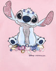 T-shirt per bambina Monnalisa Stitch 19F6106013 0090 MONNALISA 