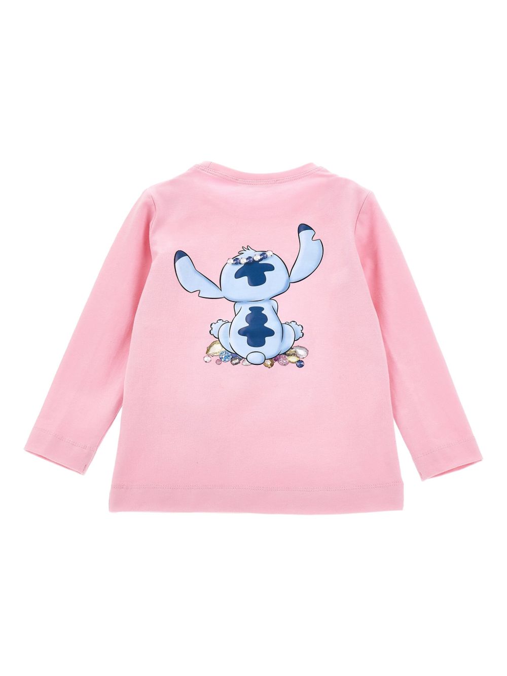 T-shirt per bambina Monnalisa Stitch 19F6106013 0090 MONNALISA 
