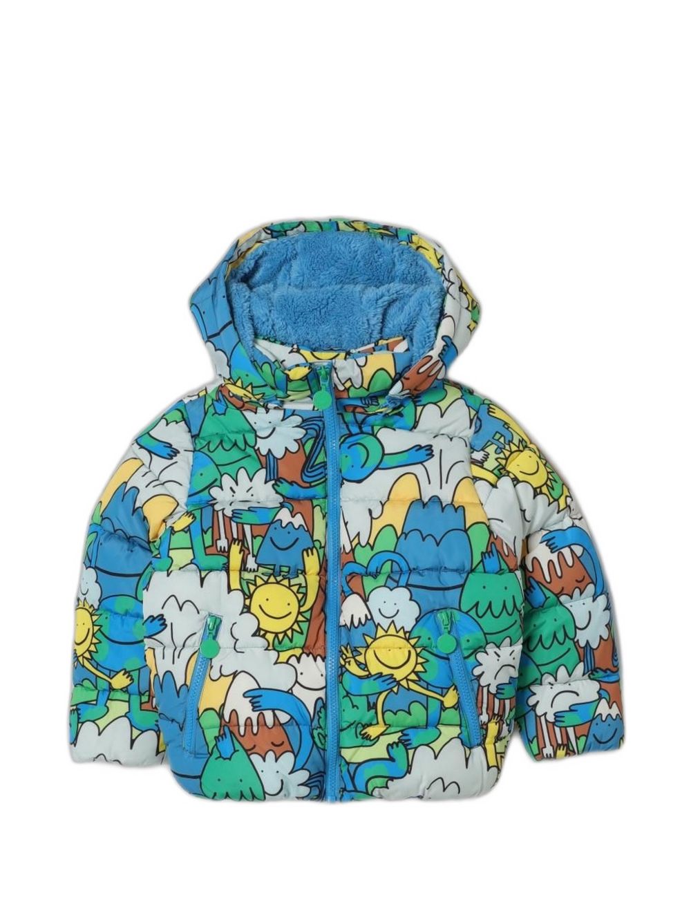 Giubbino per bambino Stella McCartney Kids con stampa TX2P67Z3167 999 STELLA McCARTNEY KIDS 