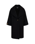 Cappotto per bambina Balmain Kids lungo BZ2A40E0169 930OR BALMAIN KIDS 