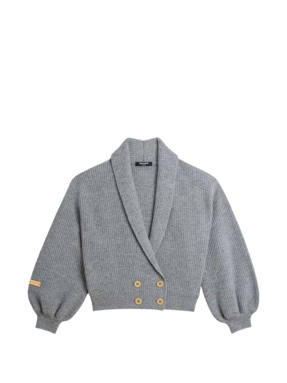 Cardigan per bambina Balmain Kids in lana BZ9A40W0217 806OR BALMAIN KIDS 