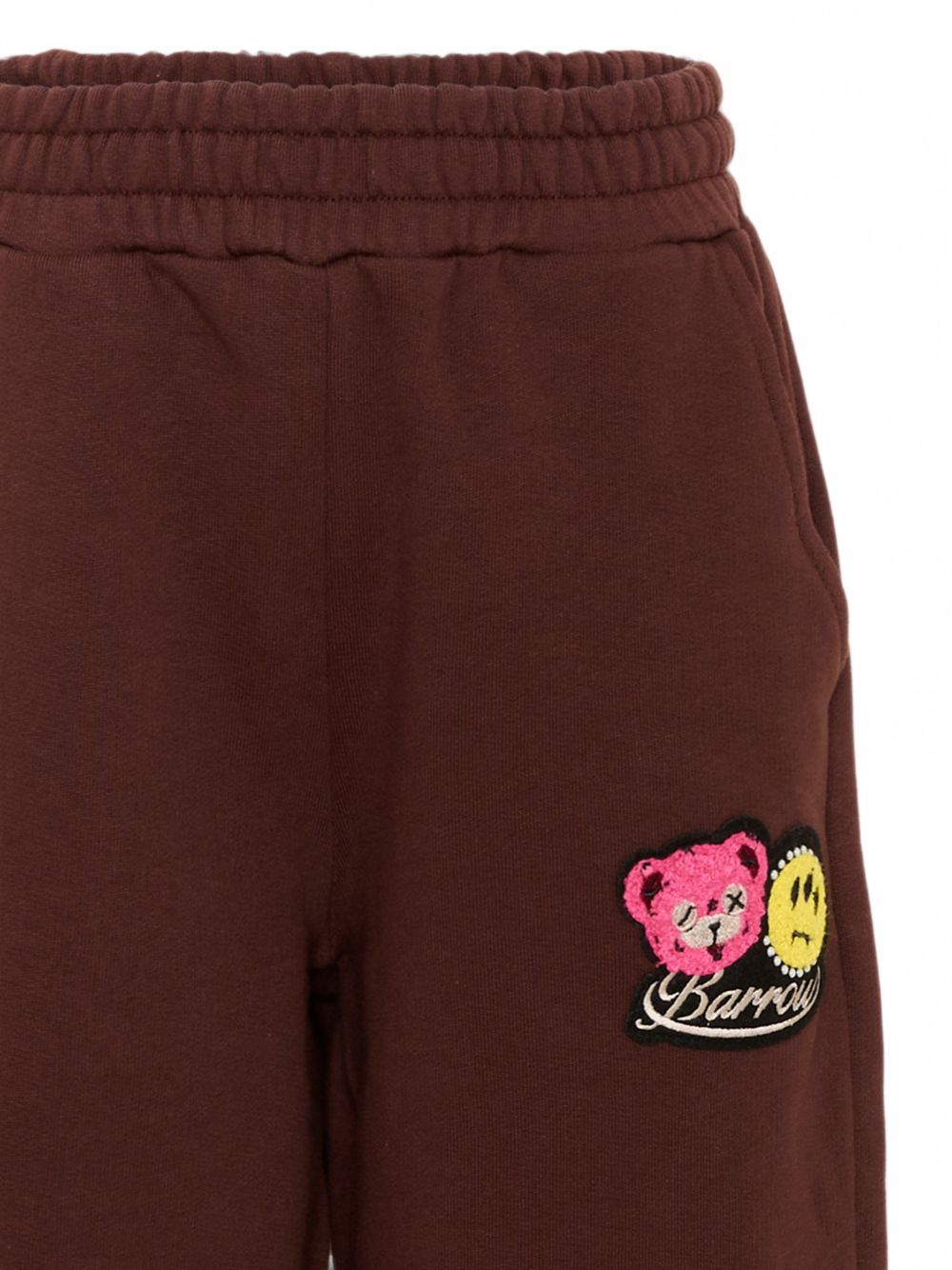 Pantaloni per bambina Barrow kids in felpa F6BKJGFP129 408 BARROW KIDS 