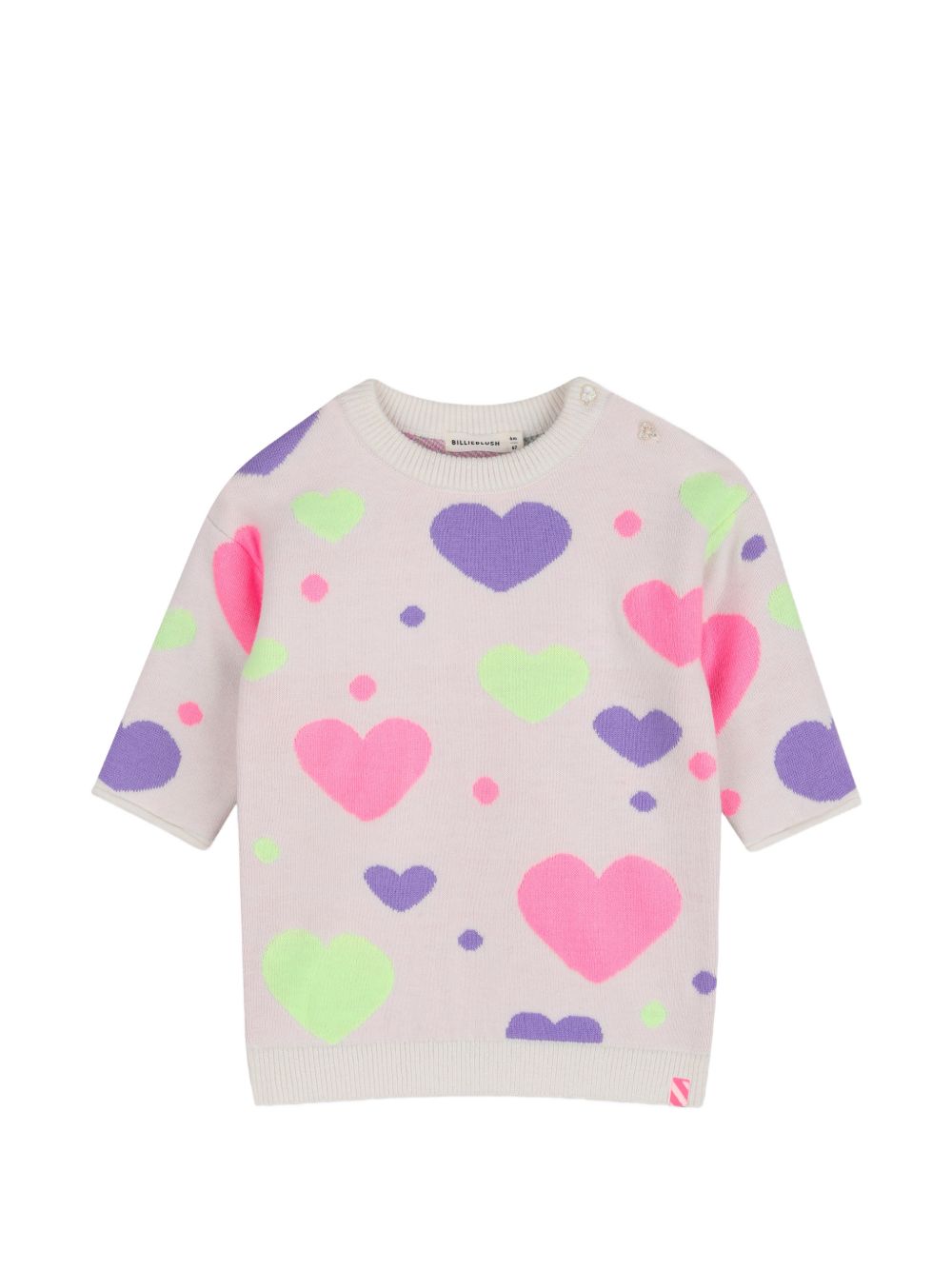 Abito per neonata Billieblush cuori U22237 121 BILLIEBLUSH KIDS 