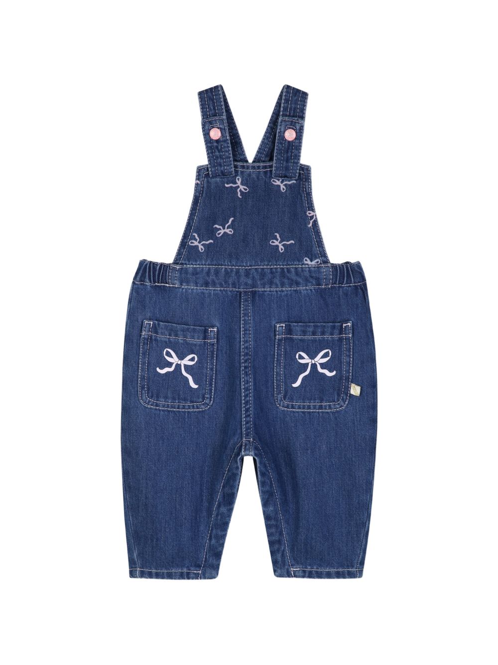 Salopette per neonata Billieblush di jeans U22250 Z10 BILLIEBLUSH KIDS 