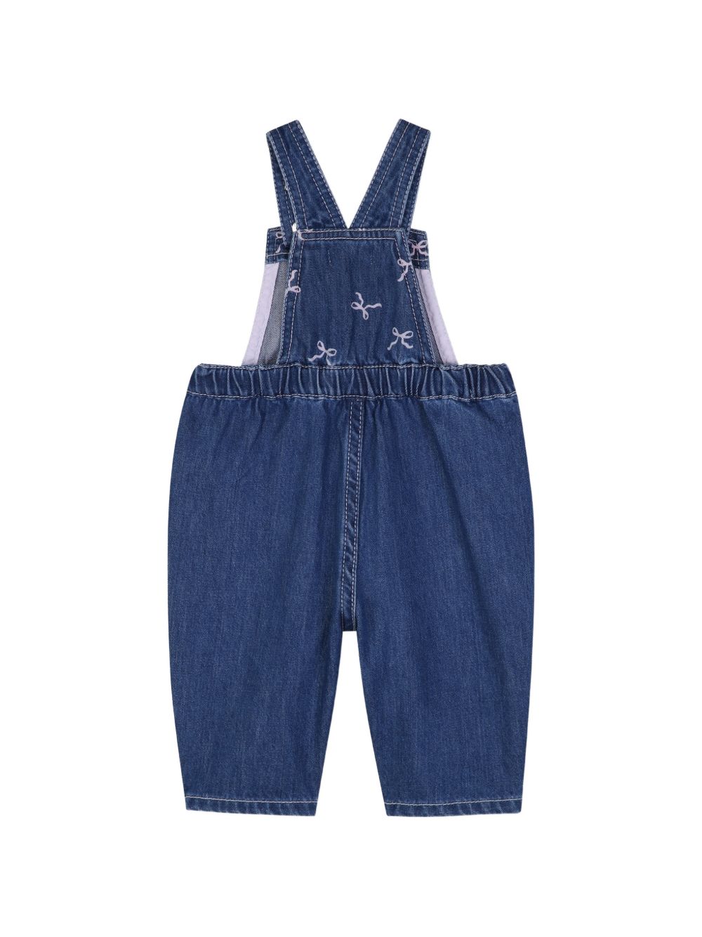 Salopette per neonata Billieblush di jeans U22250 Z10 BILLIEBLUSH KIDS 