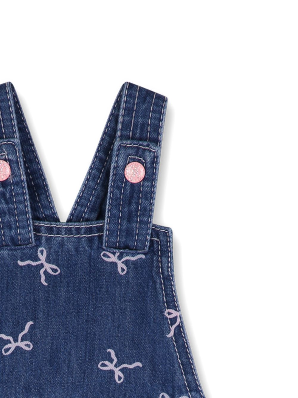 Salopette per neonata Billieblush di jeans U22250 Z10 BILLIEBLUSH KIDS 