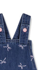 Salopette per neonata Billieblush di jeans U22250 Z10 BILLIEBLUSH KIDS 